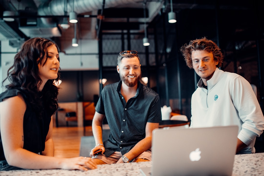 Marketing team collaboration session